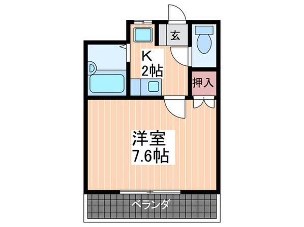 コ－ポリヴィエ－ル３９の物件間取画像